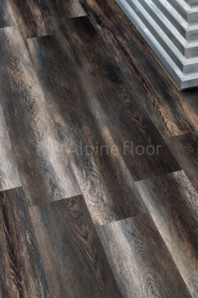 Клеевая кварцвиниловая плитка Alpine Floor Ультра (Ultra) ОРЕХ ТЕМНЫЙ ECO 5-13